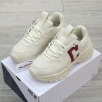 Giày MLB Big Ball Chunky Beige Red ‘C’ Like Auth