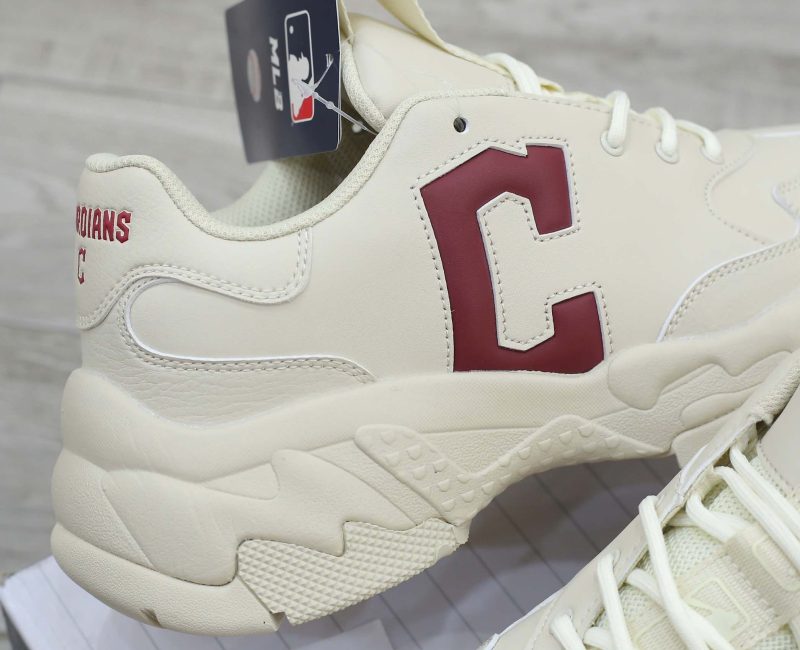 Giày MLB Big Ball Chunky Beige Red ‘C’ Like Auth