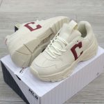 Giày MLB Big Ball Chunky Beige Red ‘C’ Like Auth