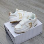 Giày MLB Korea Chunky Liner Basic Boston Red Sox Gold Like Auth