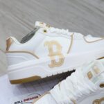 Giày MLB Korea Chunky Liner Basic Boston Red Sox Gold Like Auth