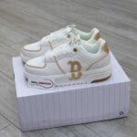 Giày MLB Korea Chunky Liner Basic Boston Red Sox Gold Like Auth