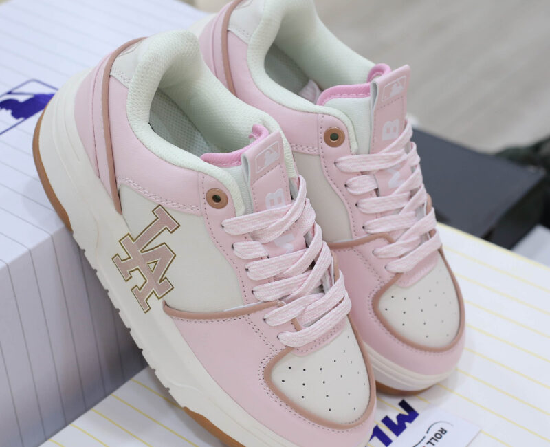 Giày MLB Liner Basic Los Angeles Dodgers 'Pink' Like Auth