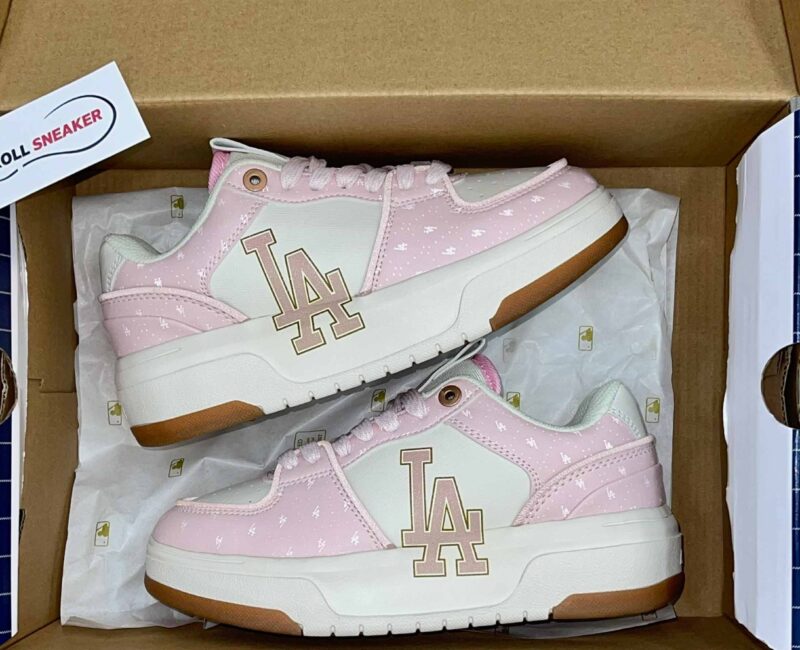 Giày MLB Liner Basic Los Angeles Dodgers 'Pink' Like Auth