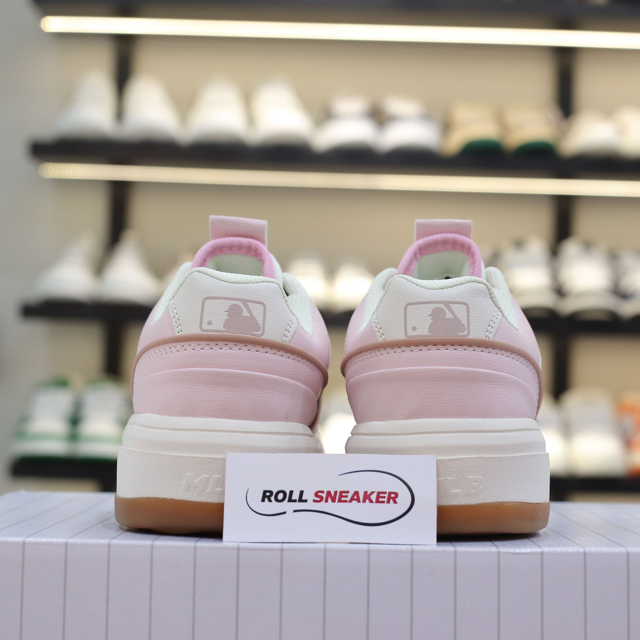 Giày MLB Liner Basic Los Angeles Dodgers 'Pink' Like Auth