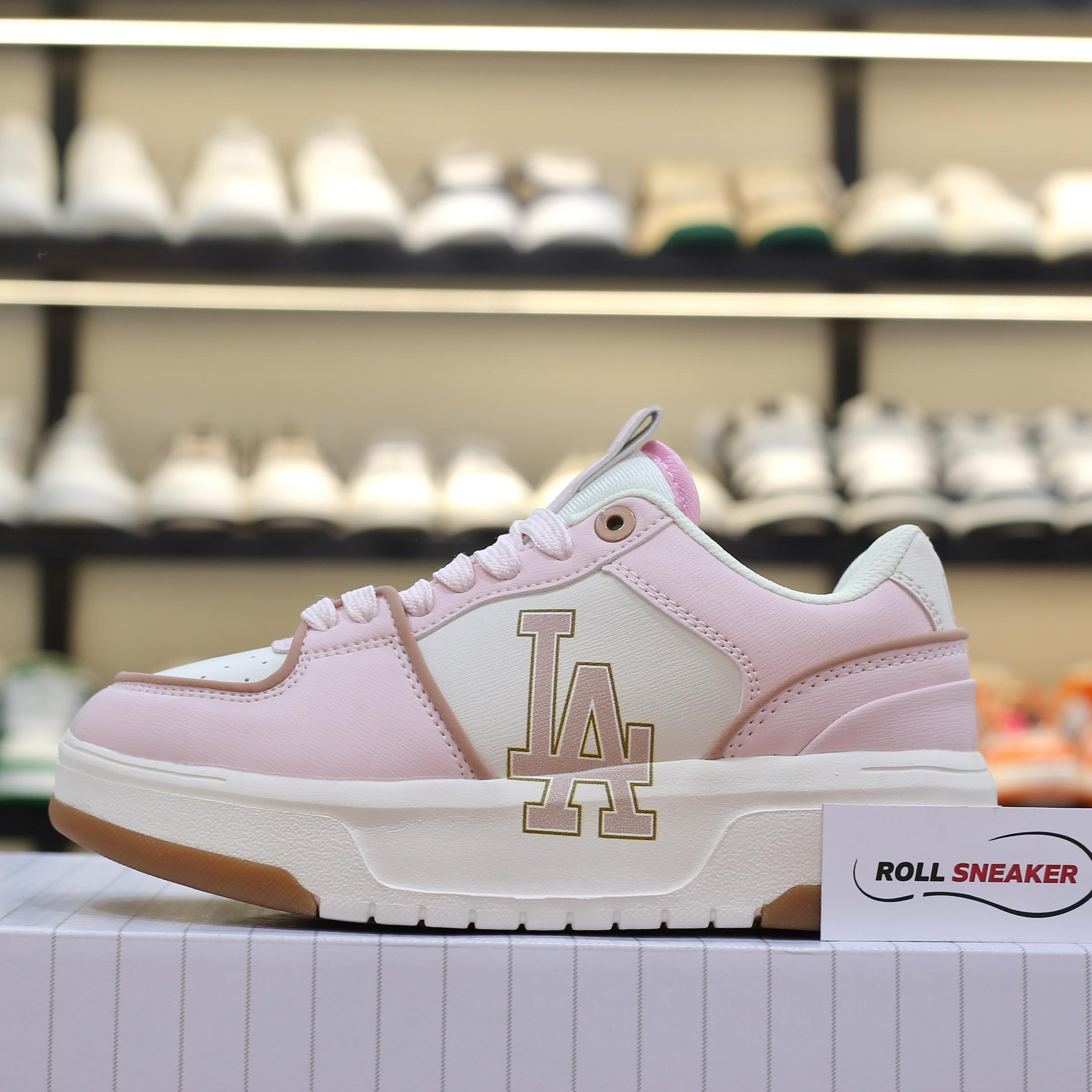 Giày MLB Liner Basic Los Angeles Dodgers 'Pink' Like Auth