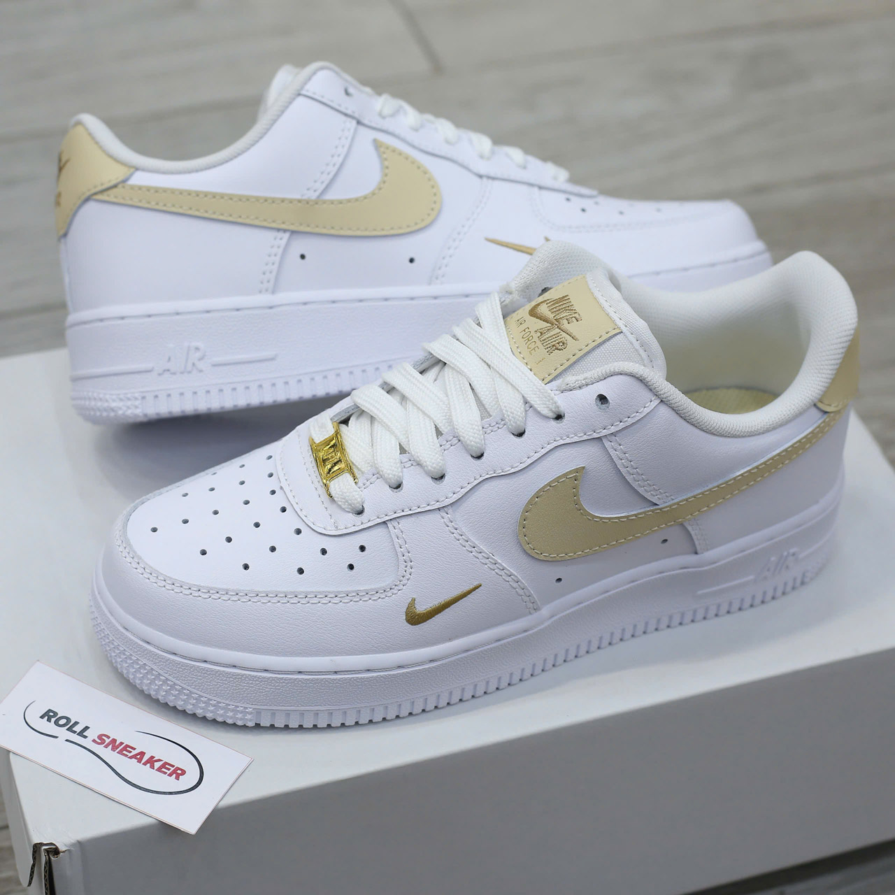 Giày Nike Air Force 1 ’07 Essential White Rattan Best Quality