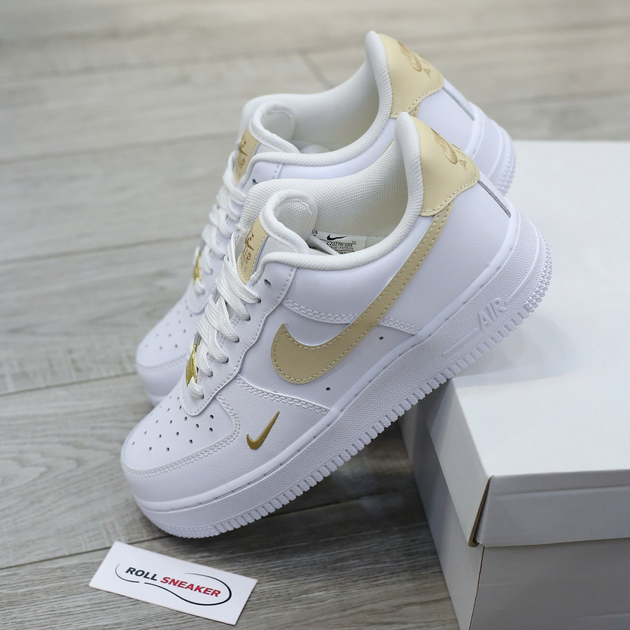 Giày Nike Air Force 1 ’07 Essential White Rattan Best Quality