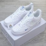 Giày Nike Air Force 1 07 LV8 White Dark Marina Blue Best Quality