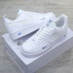 Giày Nike Air Force 1 07 LV8 White Dark Marina Blue Best Quality
