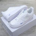 Giày Nike Air Force 1 07 LV8 White Dark Marina Blue Best Quality