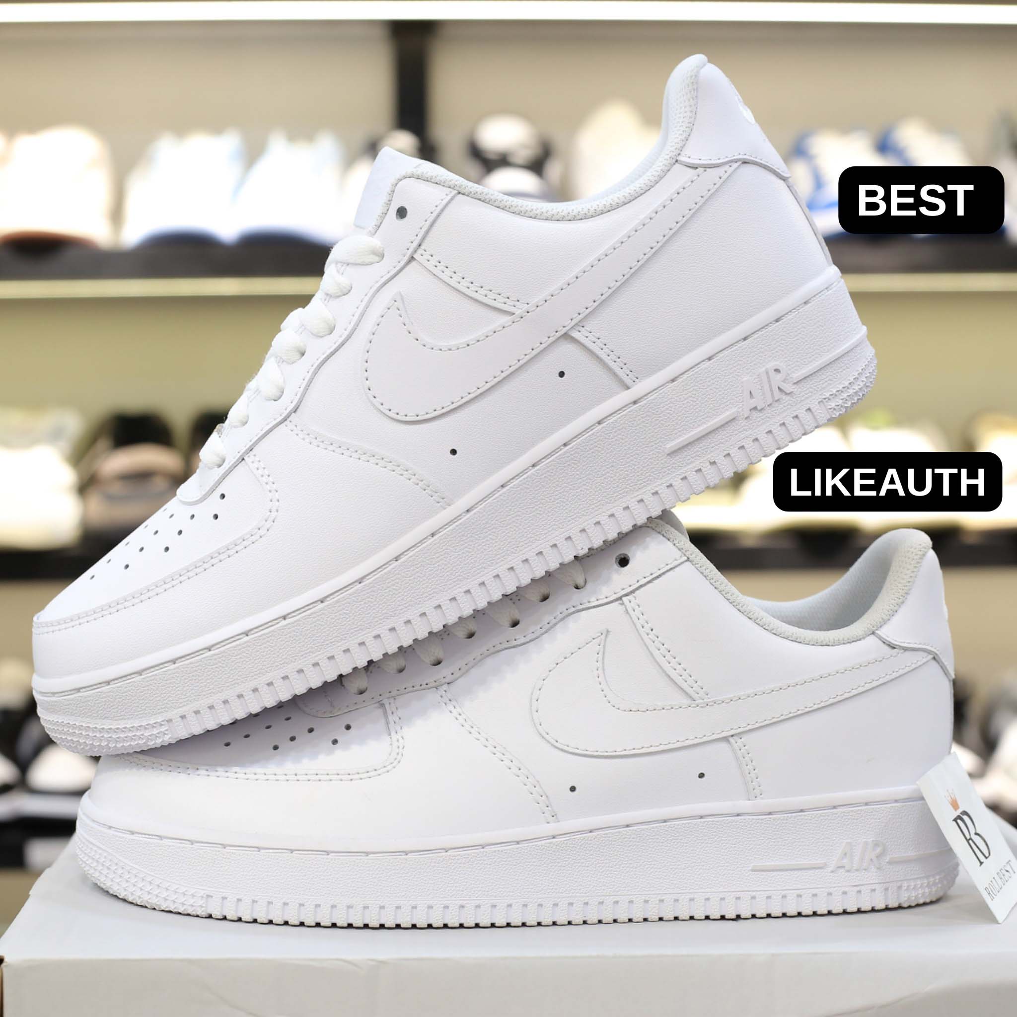 Nike Air Force 1 Trắng Full White Best Quality