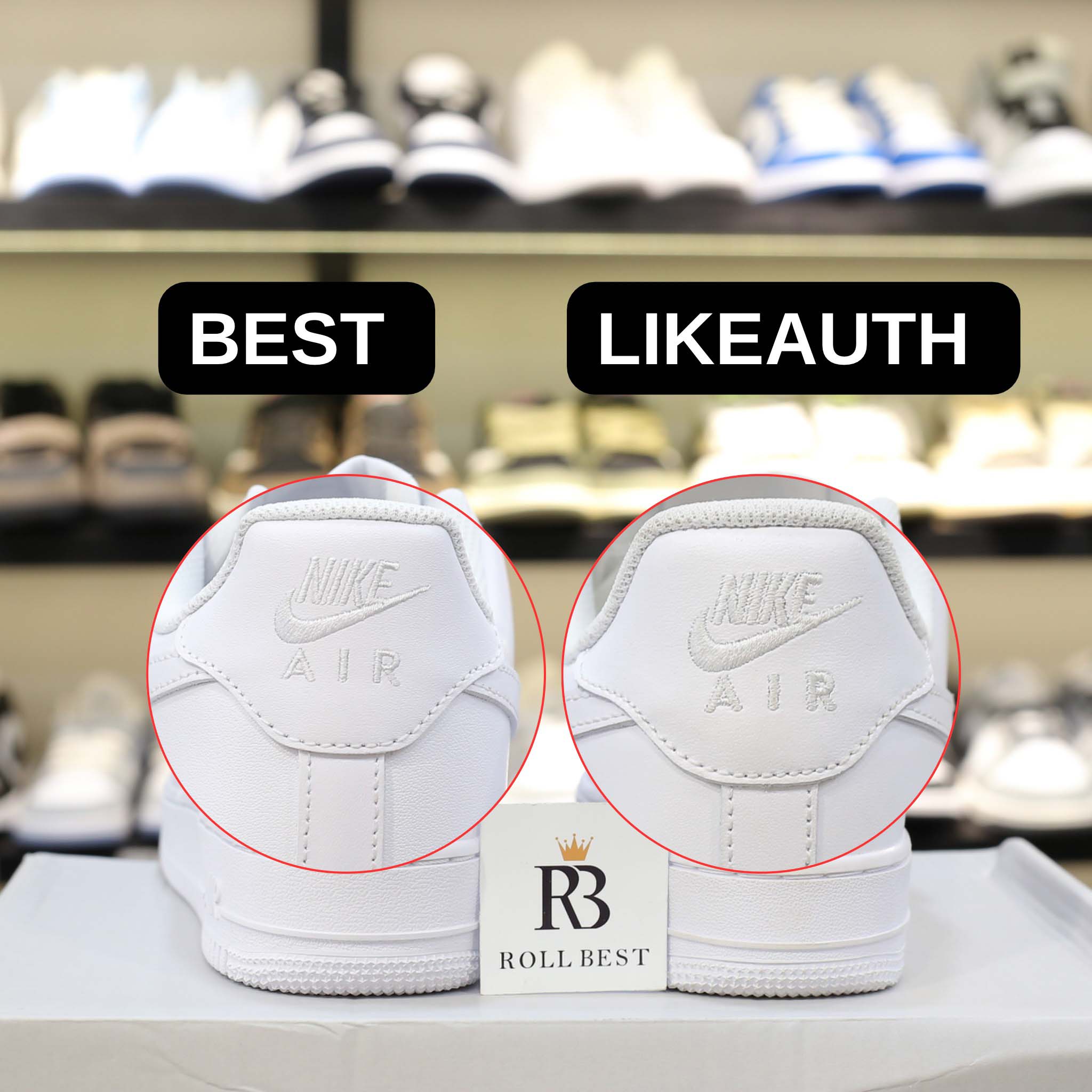 Nike Air Force 1 Trắng Full White Best Quality