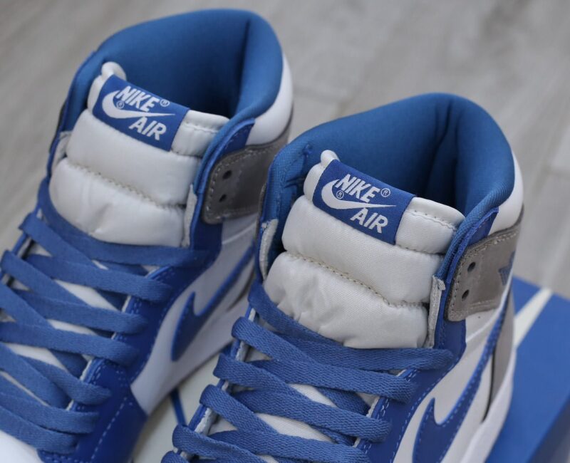 Giày Nike Air Jordan 1 High OG Retro True Blue Cement Like auth