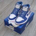 Giày Nike Air Jordan 1 High OG Retro True Blue Cement Like auth