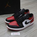 Giày Nike Air Jordan 1 Low ‘Bred Toe’ Chuẩn 99% Auth