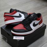 Giày Nike Air Jordan 1 Low ‘Bred Toe’ Chuẩn 99% Auth