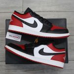Giày Nike Air Jordan 1 Low ‘Bred Toe’ Chuẩn 99% Auth
