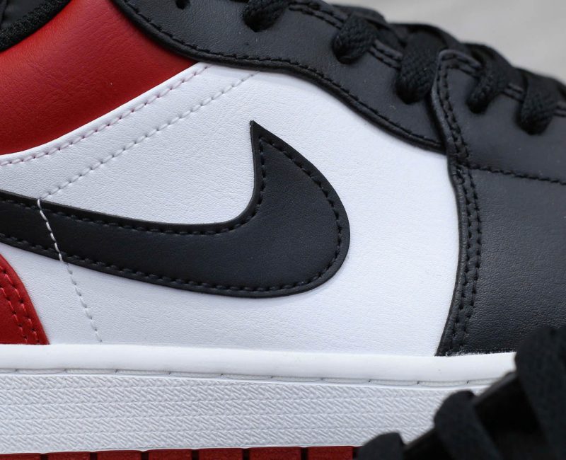 Giày Nike Air Jordan 1 Low ‘Bred Toe’ Chuẩn 99% Auth