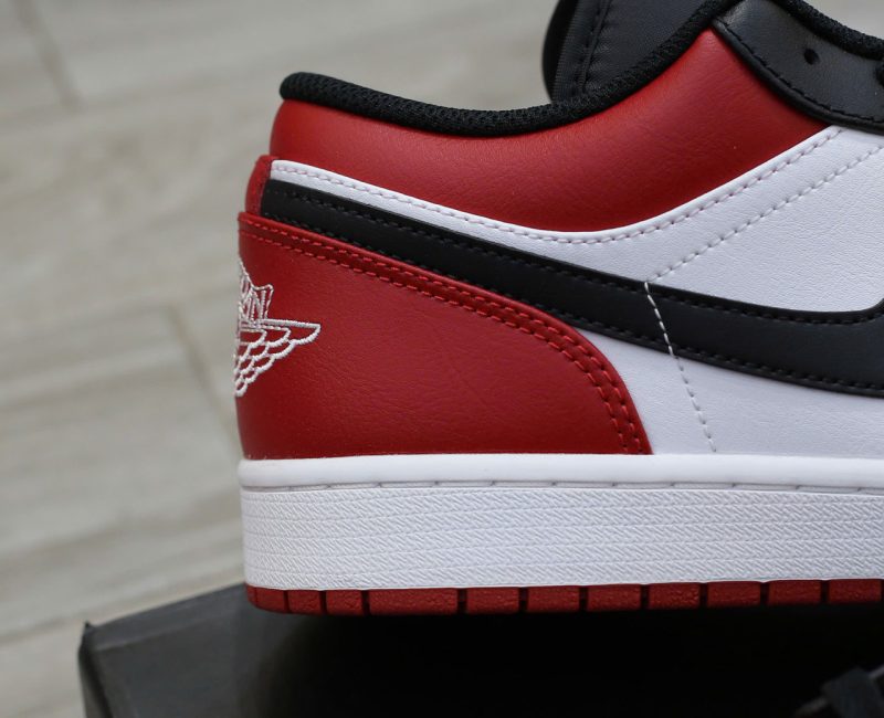 Giày Nike Air Jordan 1 Low ‘Bred Toe’ Chuẩn 99% Auth