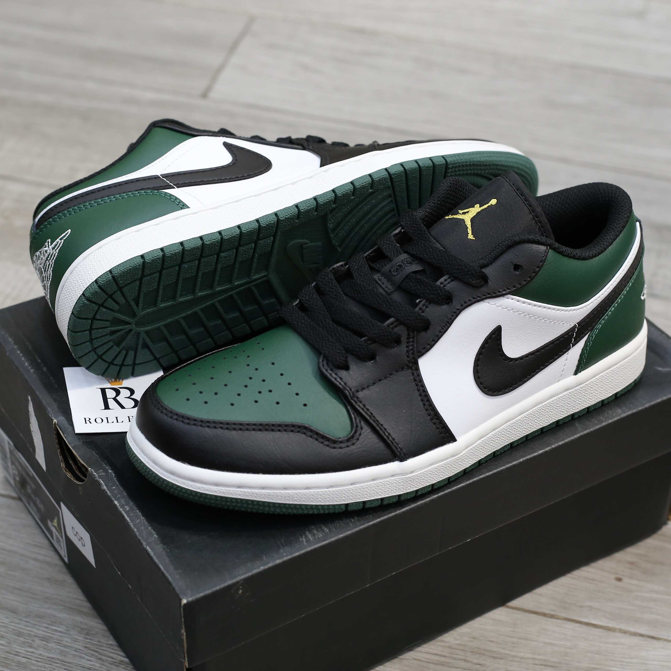 Giày Nike Air Jordan 1 Low Green Toe Best Quality