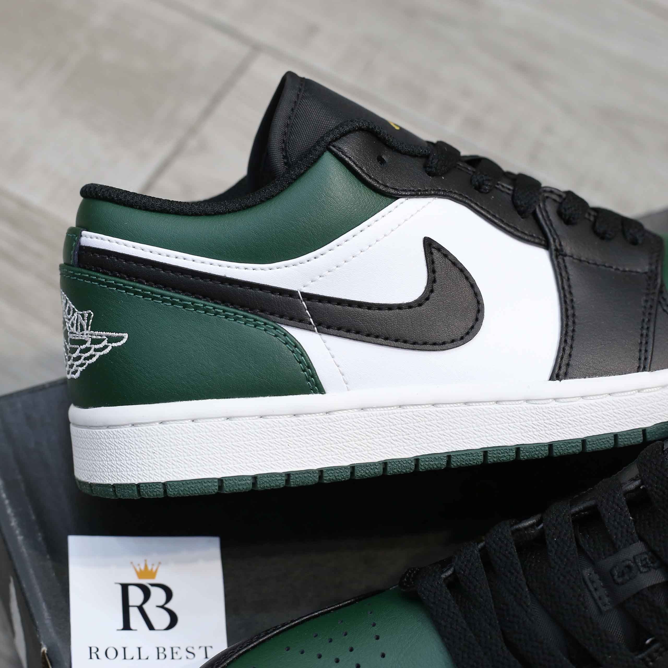 Giày Nike Air Jordan 1 Low Green Toe Best Quality