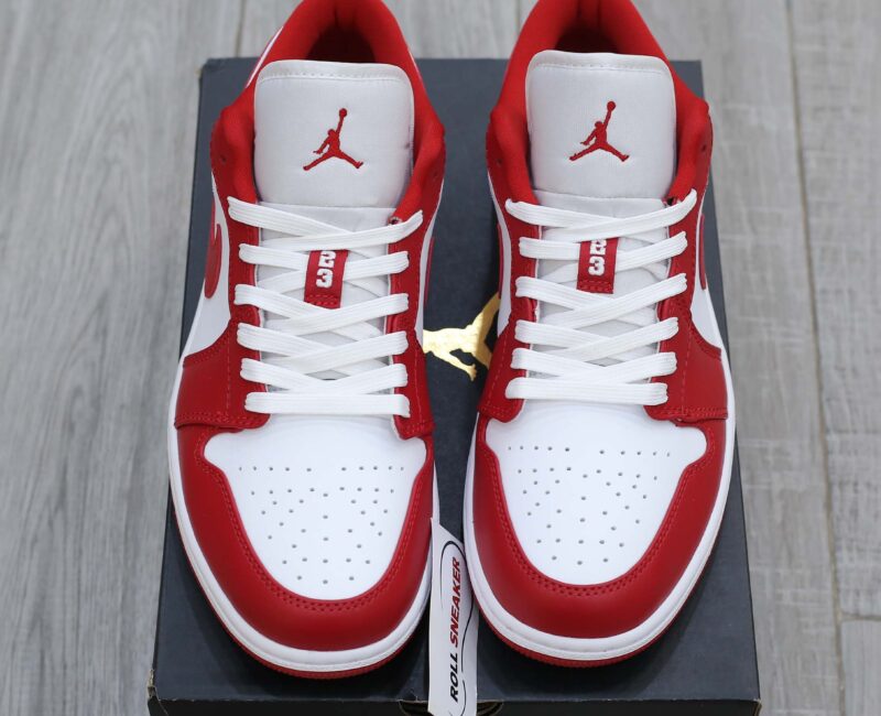 Giày Nike Air Jordan 1 Low Gym Red White Best Quality
