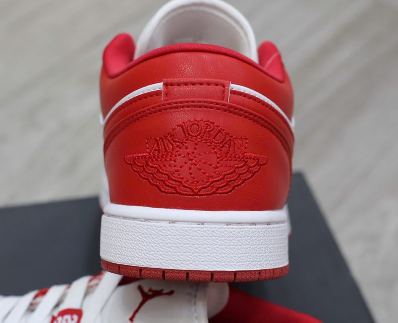 Giày Nike Air Jordan 1 Low Gym Red White Chuẩn 95% Auth