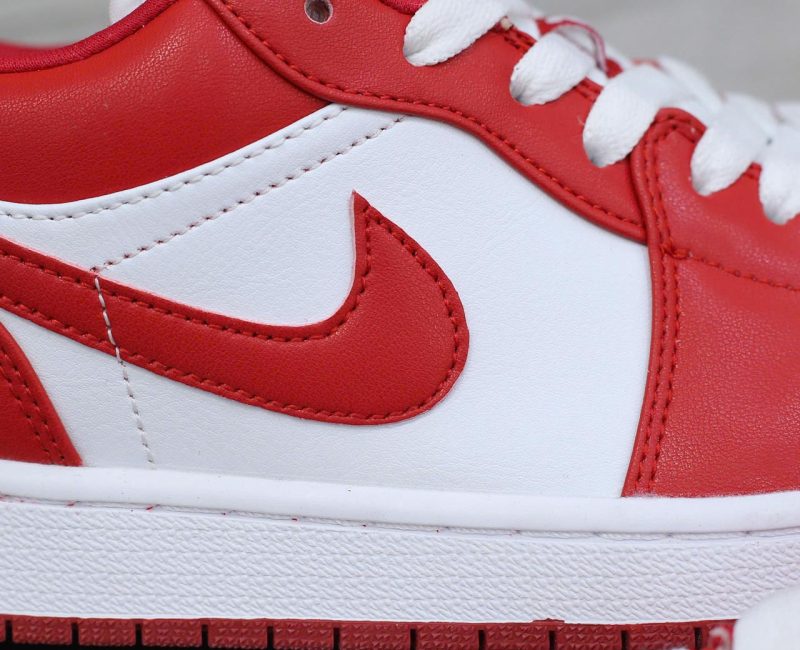 Giày Nike Air Jordan 1 Low Gym Red White Chuẩn 95% Auth
