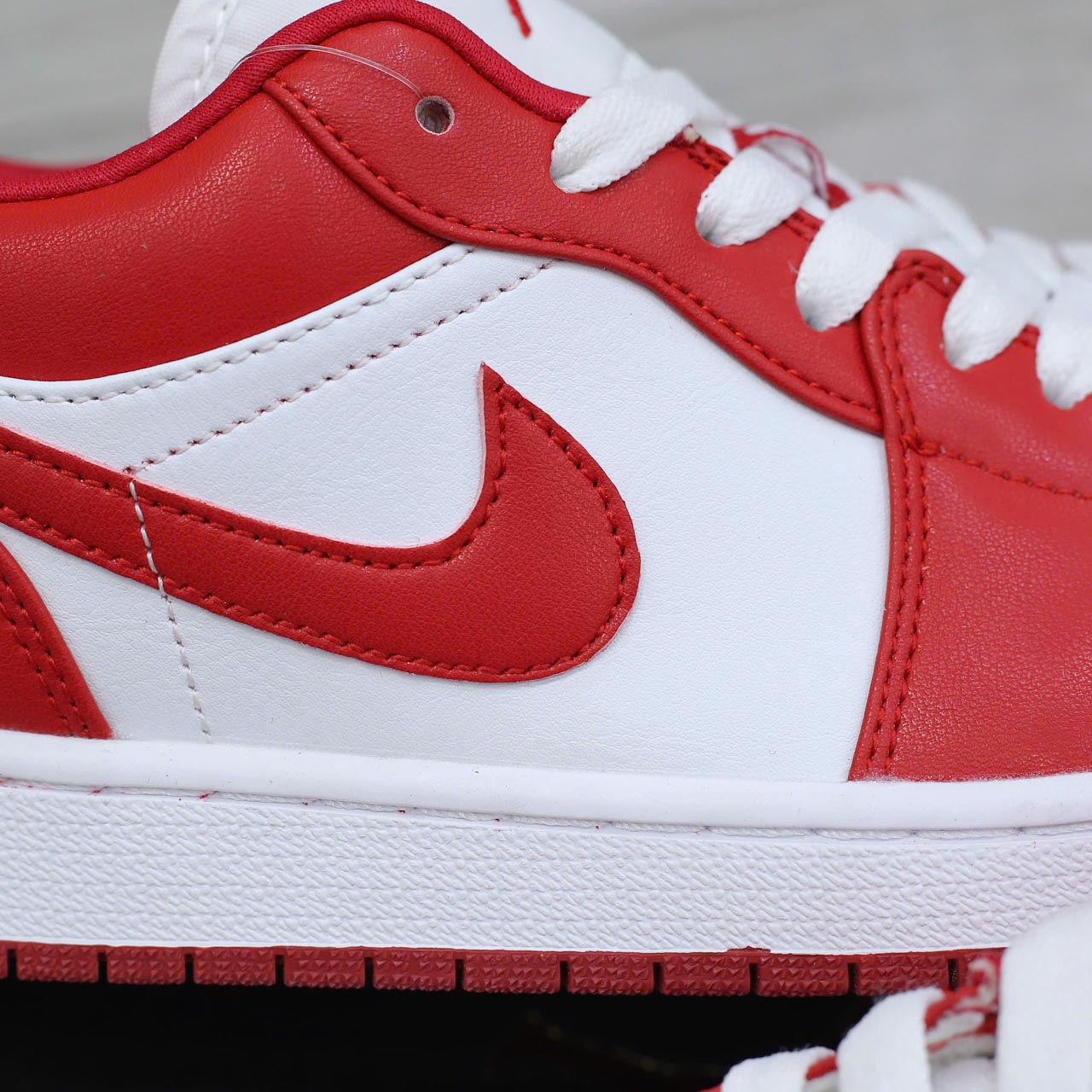 Giày Nike Air Jordan 1 Low Gym Red White Chuẩn 95% Auth