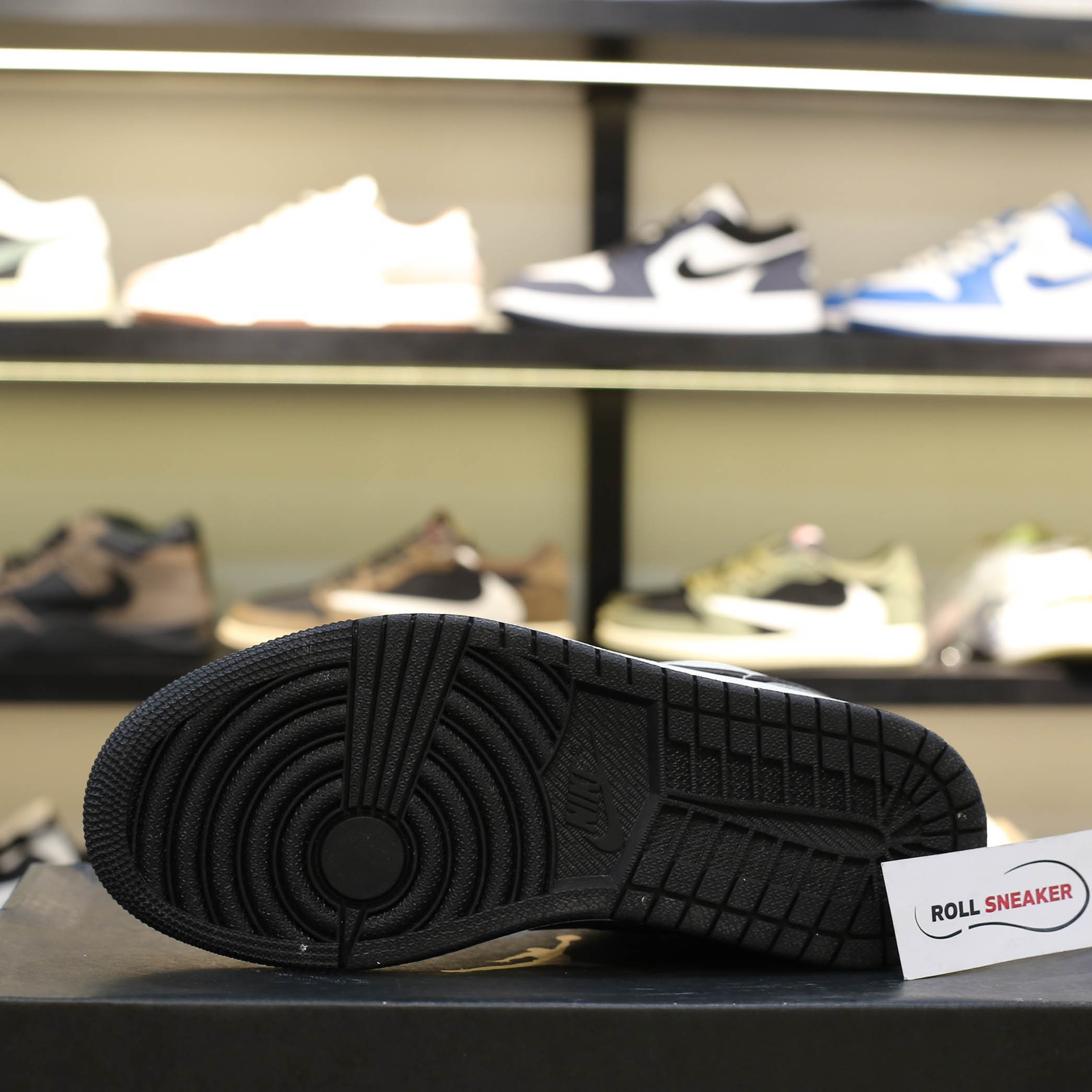 Giày Nike Air Jordan 1 Low Light Smoke Grey Like Auth