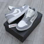 Giày Nike Air Jordan 1 Low Light ‘Steel Grey’ Like Auth