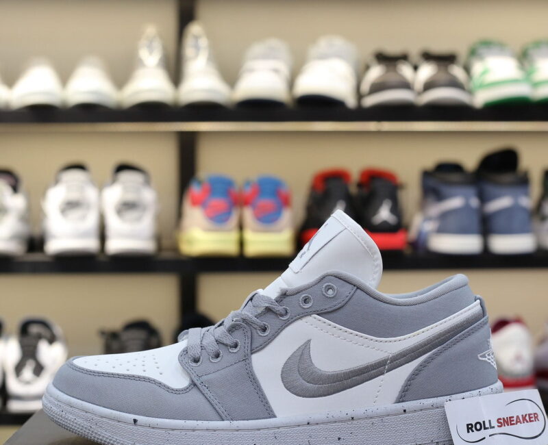 Giày Nike Air Jordan 1 Low Light ‘Steel Grey’ Like Auth