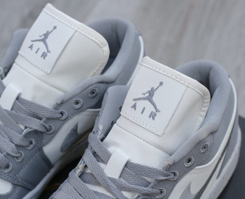 Giày Nike Air Jordan 1 Low Light ‘Steel Grey’ Like Auth