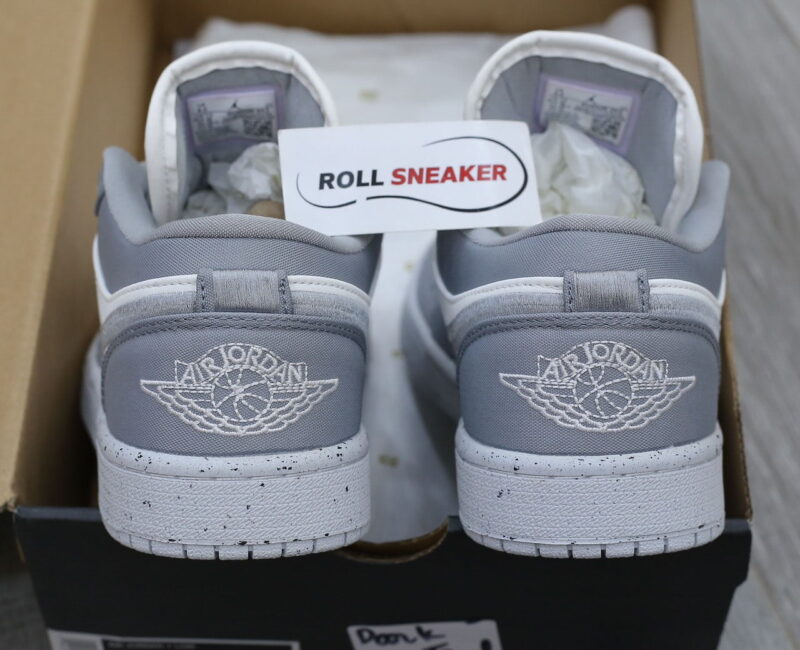 Giày Nike Air Jordan 1 Low Light ‘Steel Grey’ Like Auth