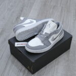 Giày Nike Air Jordan 1 Low Light ‘Steel Grey’ Like Auth
