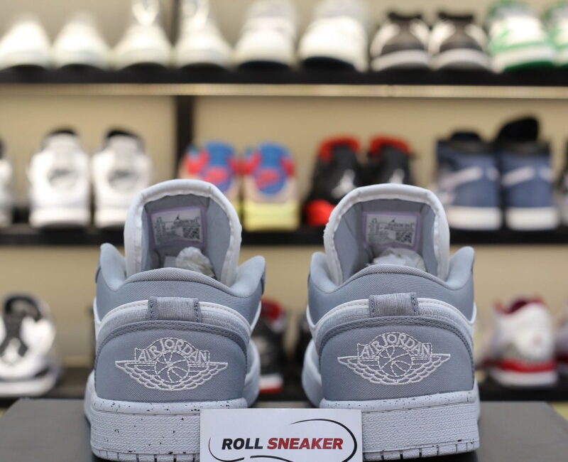 Giày Nike Air Jordan 1 Low Light ‘Steel Grey’ Like Auth