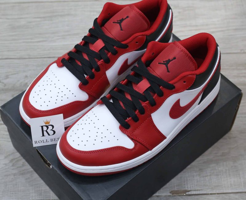 Giày Nike Air Jordan 1 Low ‘Reverse Black Toe’ Best Quality
