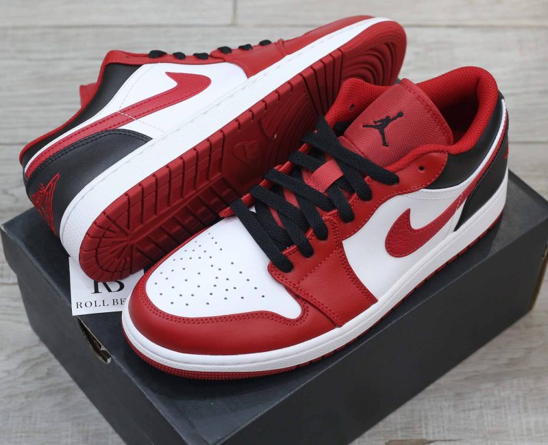 Giày Nike Air Jordan 1 Low ‘Reverse Black Toe’ Best Quality