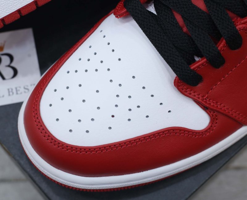 Giày Nike Air Jordan 1 Low ‘Reverse Black Toe’ Best Quality
