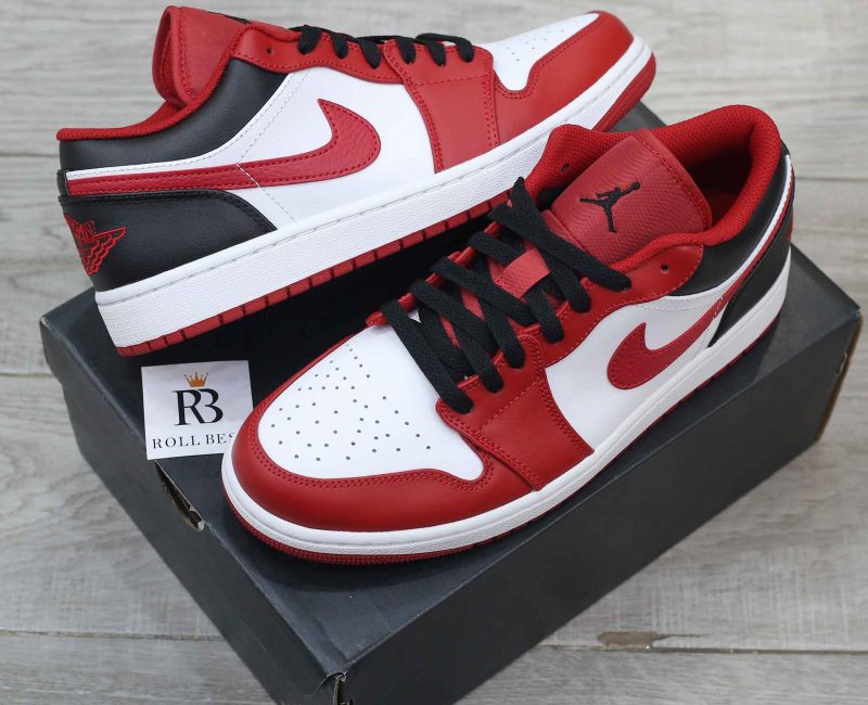 Giày Nike Air Jordan 1 Low ‘Reverse Black Toe’ Best Quality
