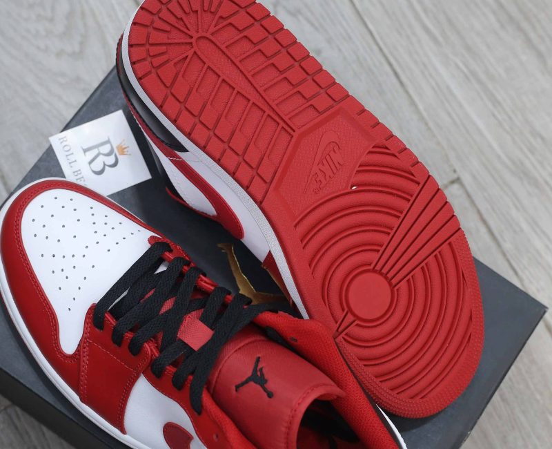 Giày Nike Air Jordan 1 Low ‘Reverse Black Toe’ Best Quality