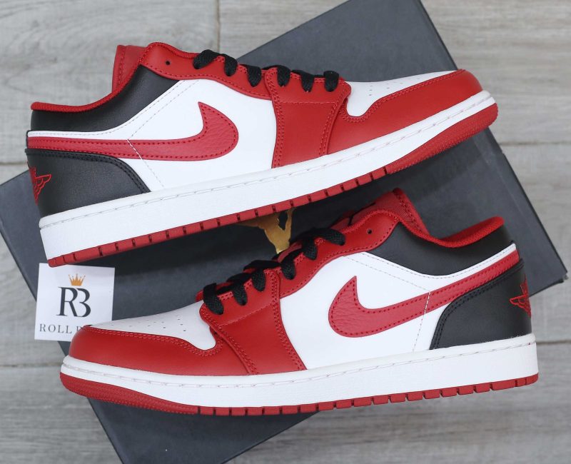 Giày Nike Air Jordan 1 Low ‘Reverse Black Toe’ Best Quality