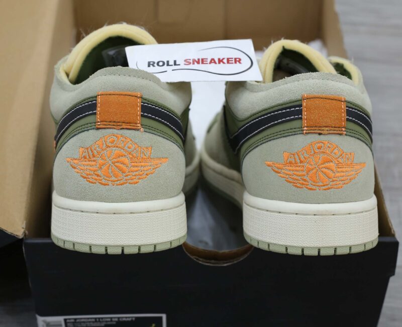 Giày Nike Air Jordan 1 Low SE Craft ‘Light Olive’ Best Quality