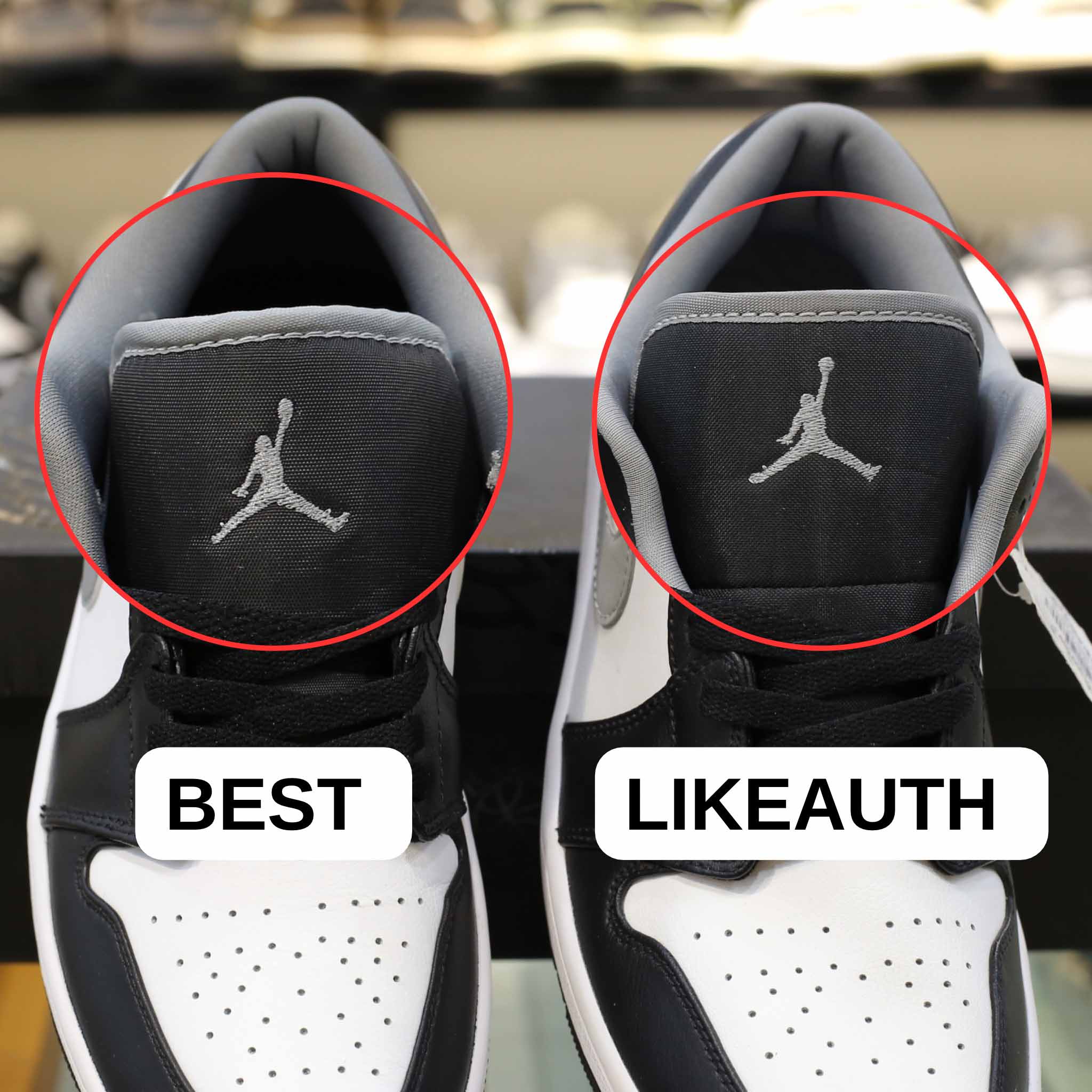 Giày Nike Air Jordan 1 Low Smoke Grey V3 Best Quality