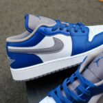 Giày Nike Air Jordan 1 Low ‘True Blue Cement’ Best Quality