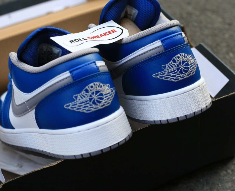 Giày Nike Air Jordan 1 Low ‘True Blue Cement’ Best Quality