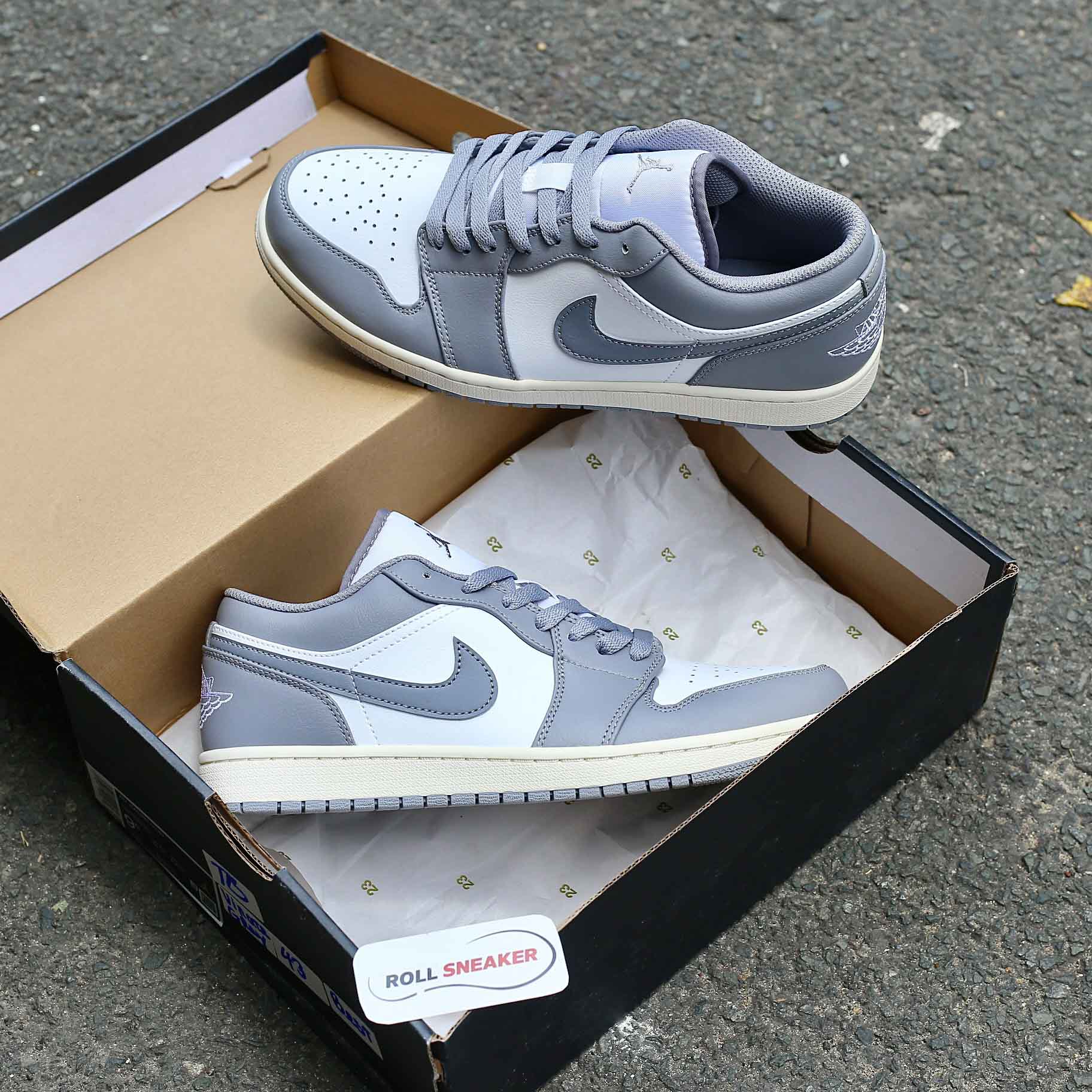 Giày Nike Air Jordan 1 Low ‘Vintage Grey’ Best Quality