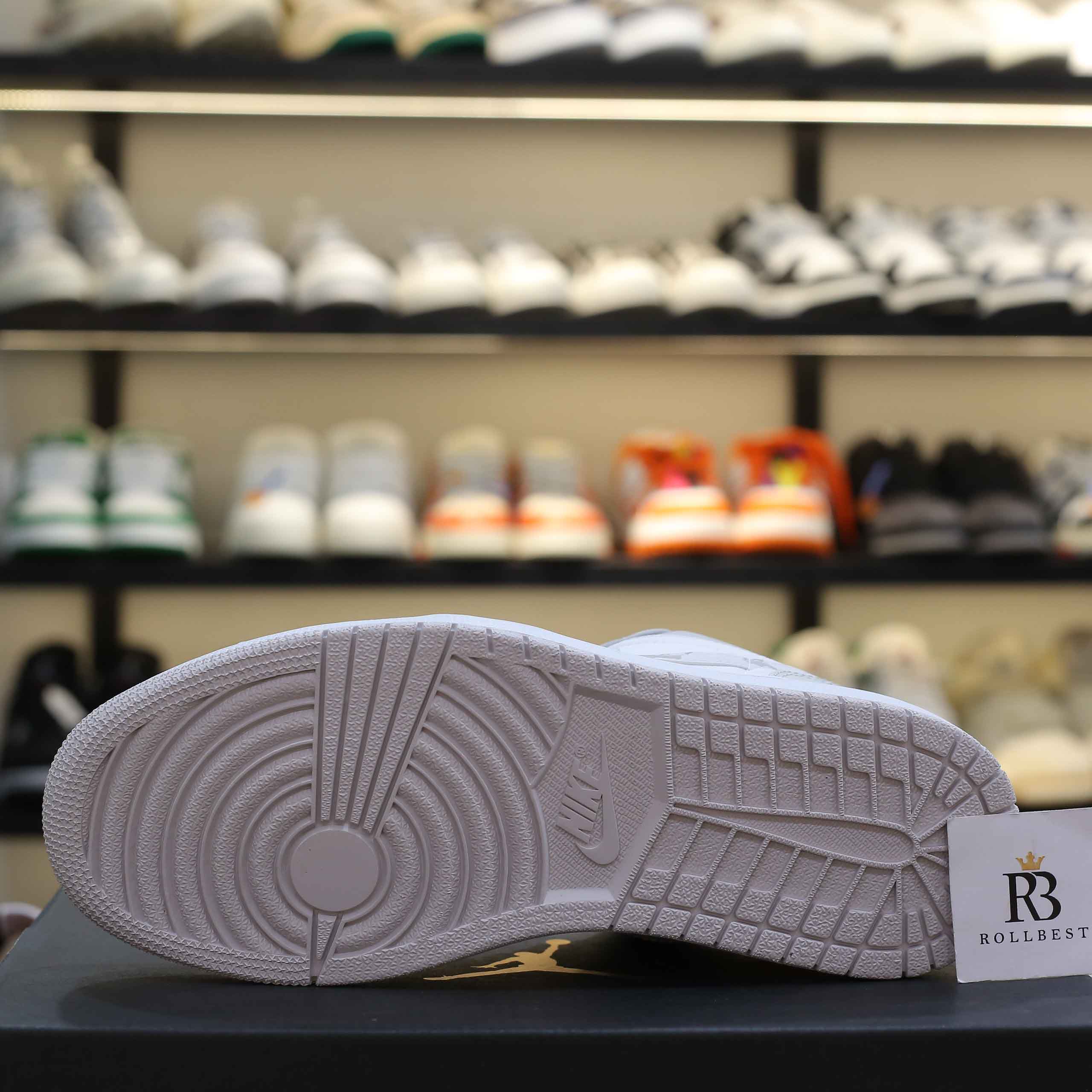 Giày Nike Air Jordan 1 Low White Camo Best Quality