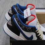 Giày Nike Air Jordan 1 Low ‘White Industrial Blue Siren Red’ Best Quality